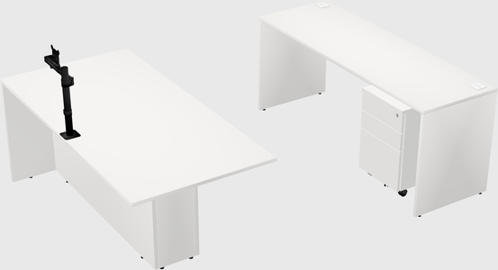Executive parallel desk