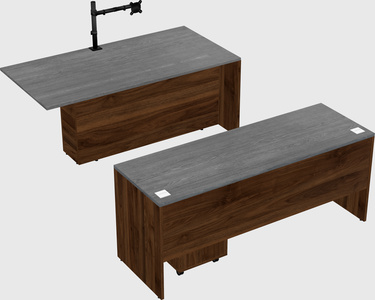 Executive parallel desk