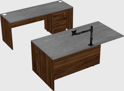 Executive parallel desk