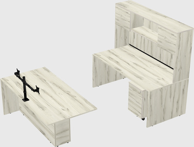 Executive parallel desk