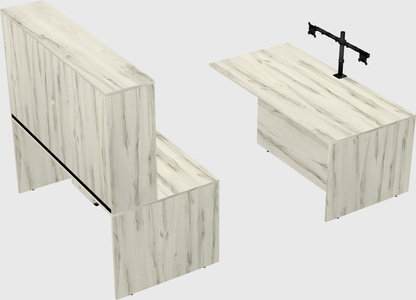 Executive parallel desk
