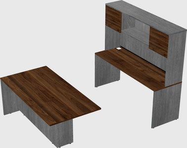 Executive parallel desk