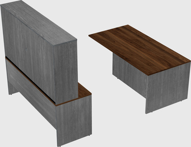 Executive parallel desk