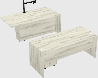 Executive parallel desk