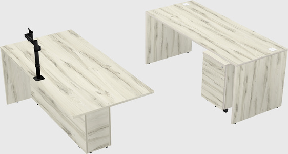 Executive parallel desk