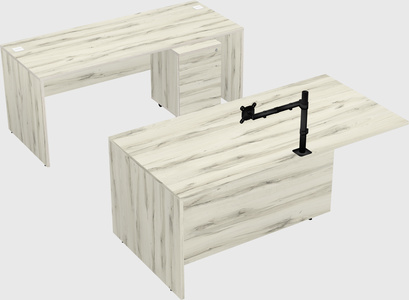 Executive parallel desk