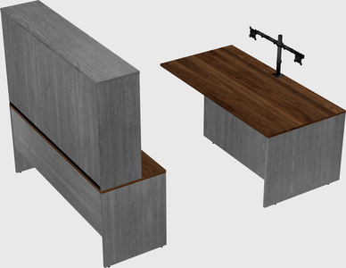 Executive parallel desk