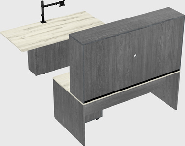 Executive parallel desk