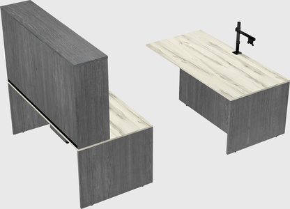Executive parallel desk