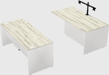 Executive parallel desk