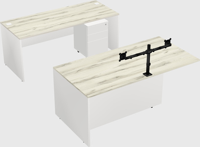 Executive parallel desk