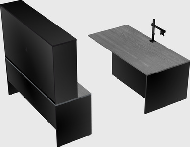 Executive parallel desk