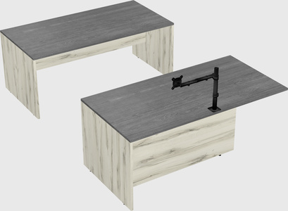 Executive parallel desk