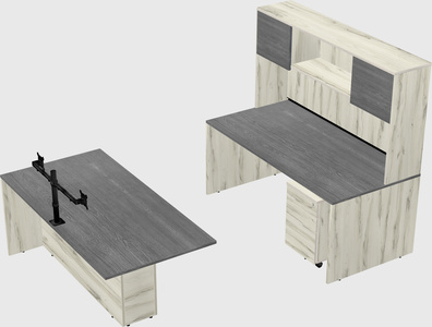 Executive parallel desk