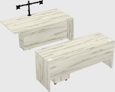 Executive parallel desk