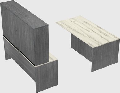 Executive parallel desk