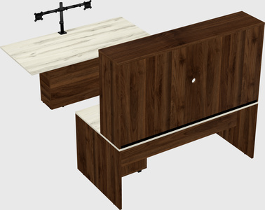 Executive parallel desk