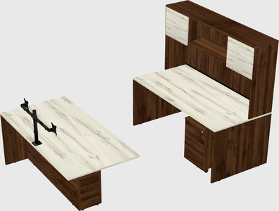 Executive parallel desk