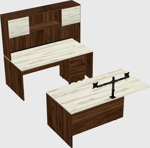 Executive parallel desk