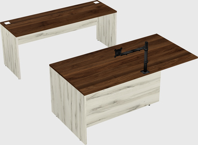 Executive parallel desk