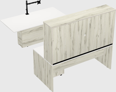 Executive parallel desk