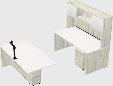 Executive parallel desk