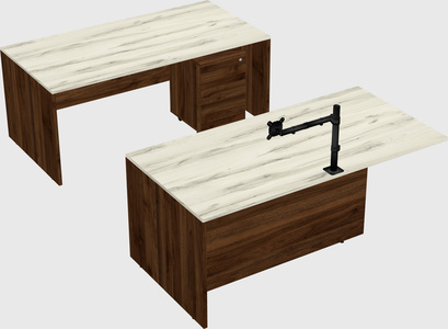Executive parallel desk