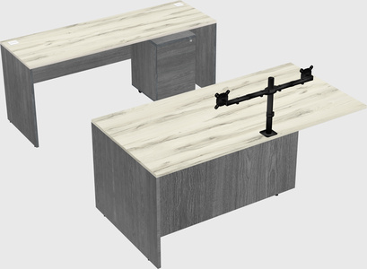 Executive parallel desk
