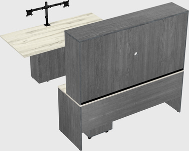 Executive parallel desk