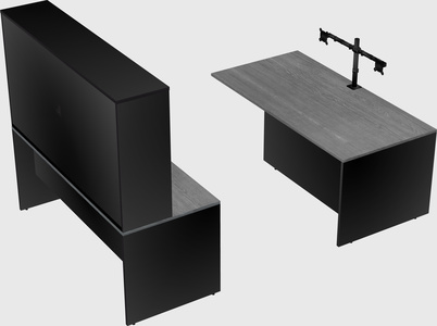 Executive parallel desk