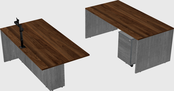 Executive parallel desk