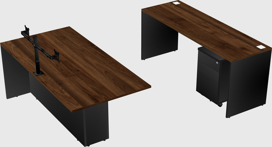 Executive parallel desk