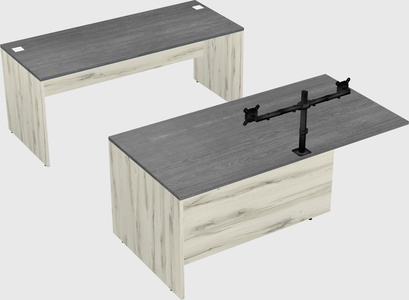 Executive parallel desk