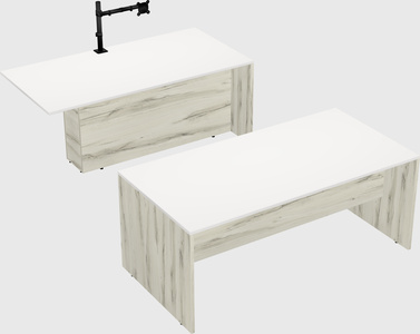 Executive parallel desk