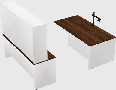 Executive parallel desk