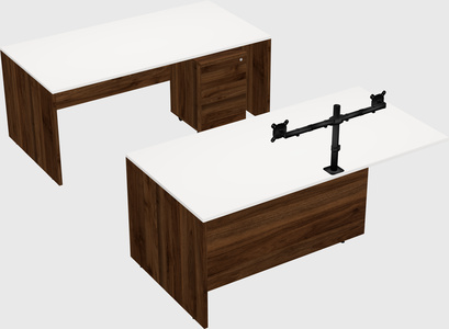 Executive parallel desk