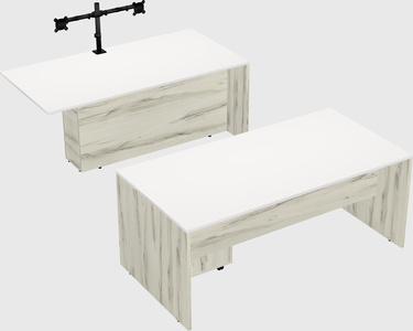 Executive parallel desk