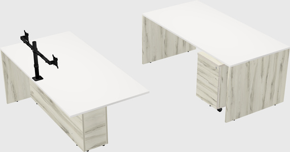 Executive parallel desk