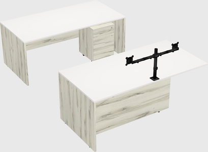 Executive parallel desk