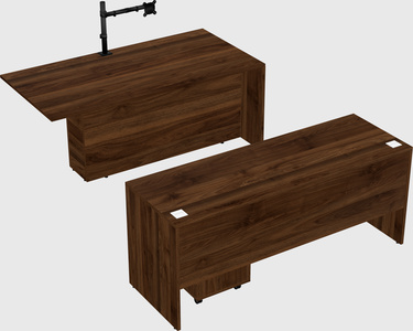 Executive parallel desk