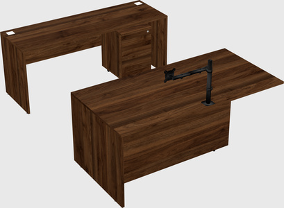 Executive parallel desk