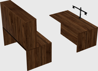 Executive parallel desk