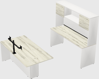 Executive parallel desk