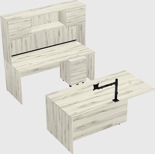 Executive parallel desk