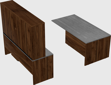 Executive parallel desk