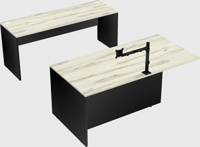 Executive parallel desk