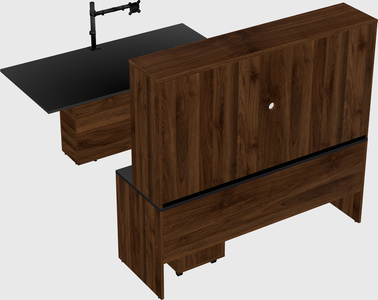 Executive parallel desk
