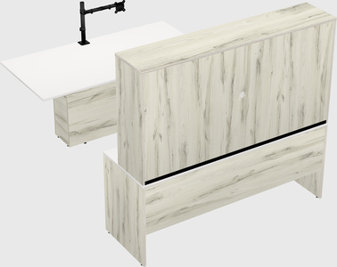 Executive parallel desk