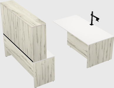 Executive parallel desk