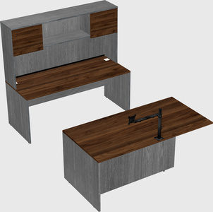 Executive parallel desk
